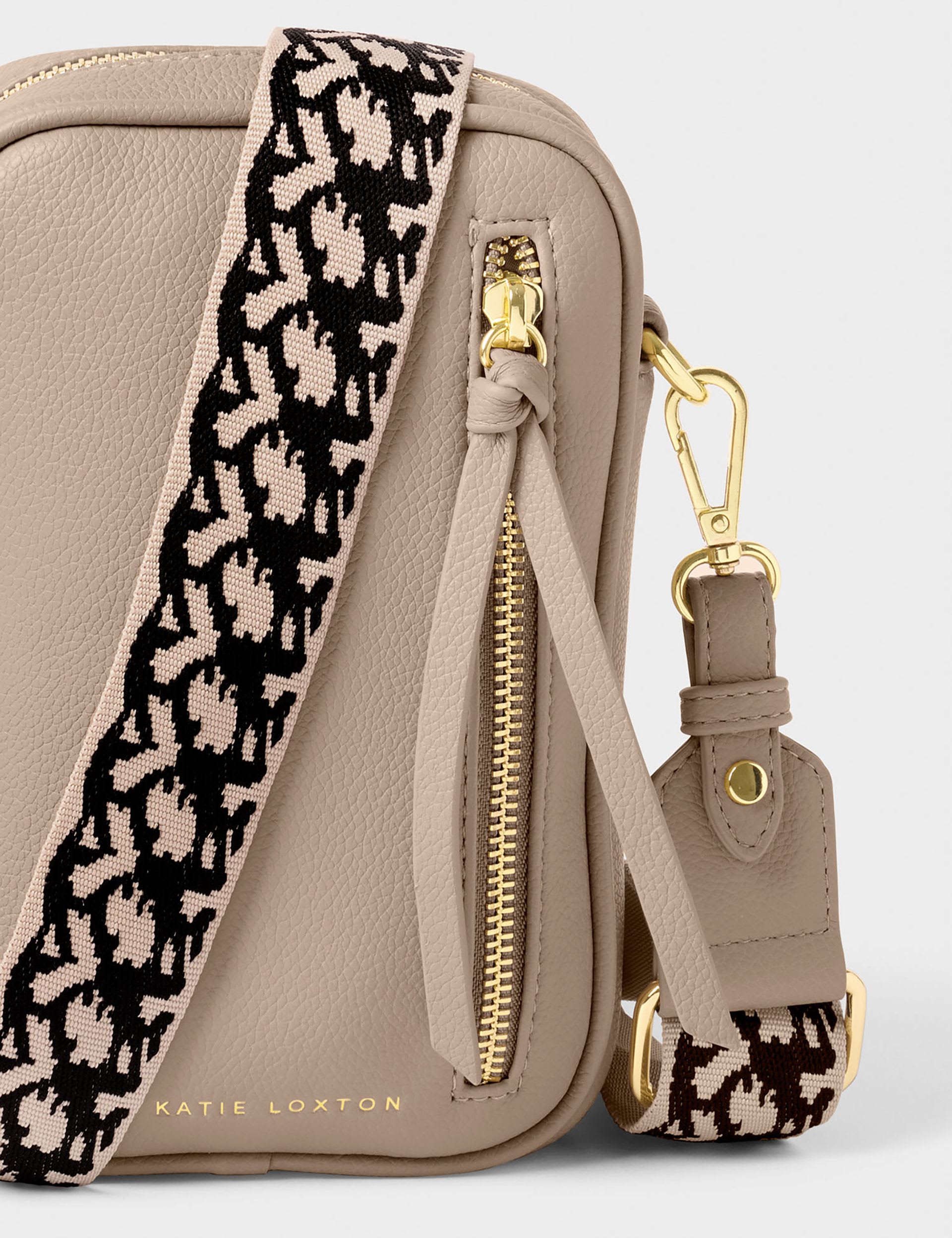 Katie Loxton faux leather cross body bag personalisable - British product