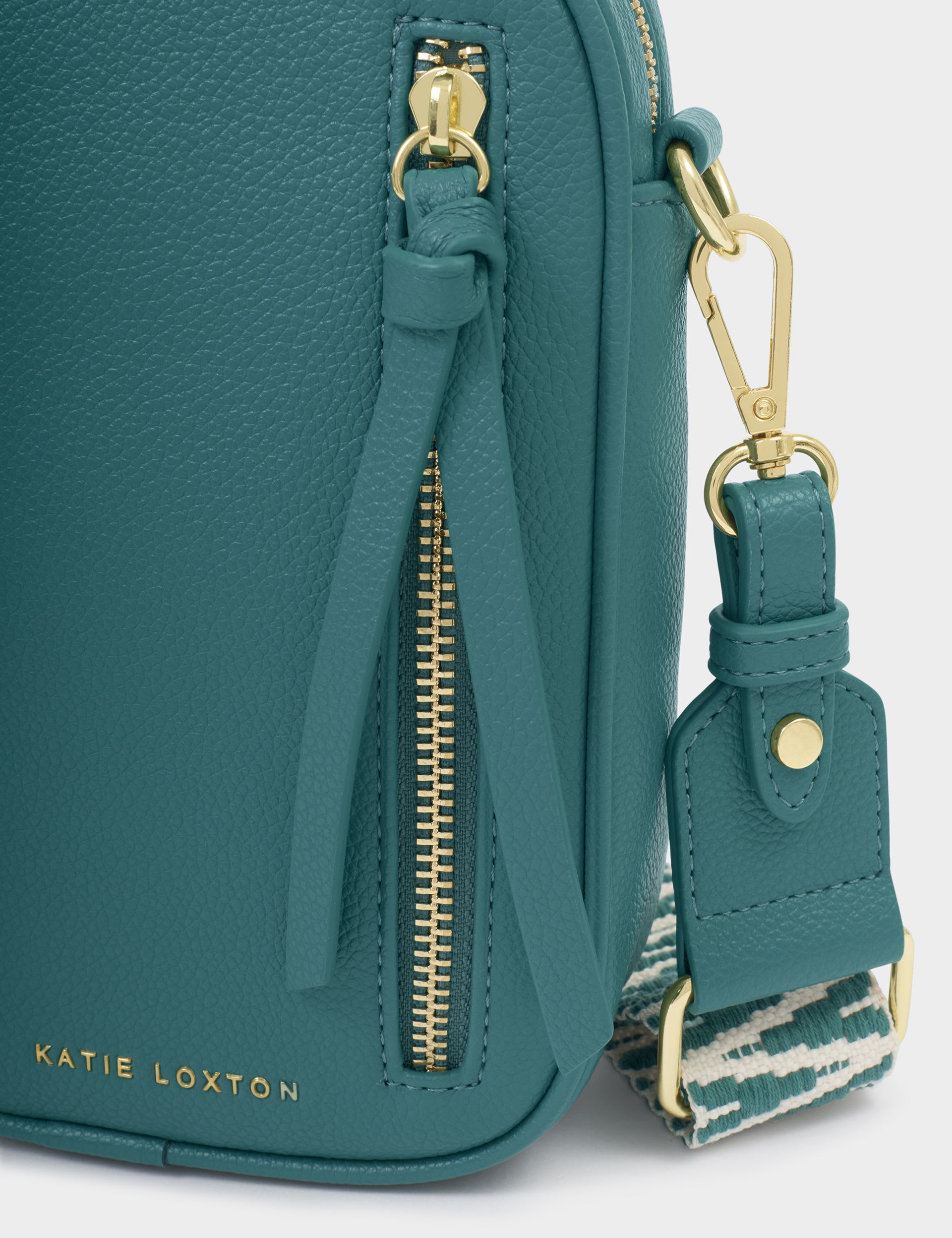 Katie Loxton personalised faux leather cross body bag - British product