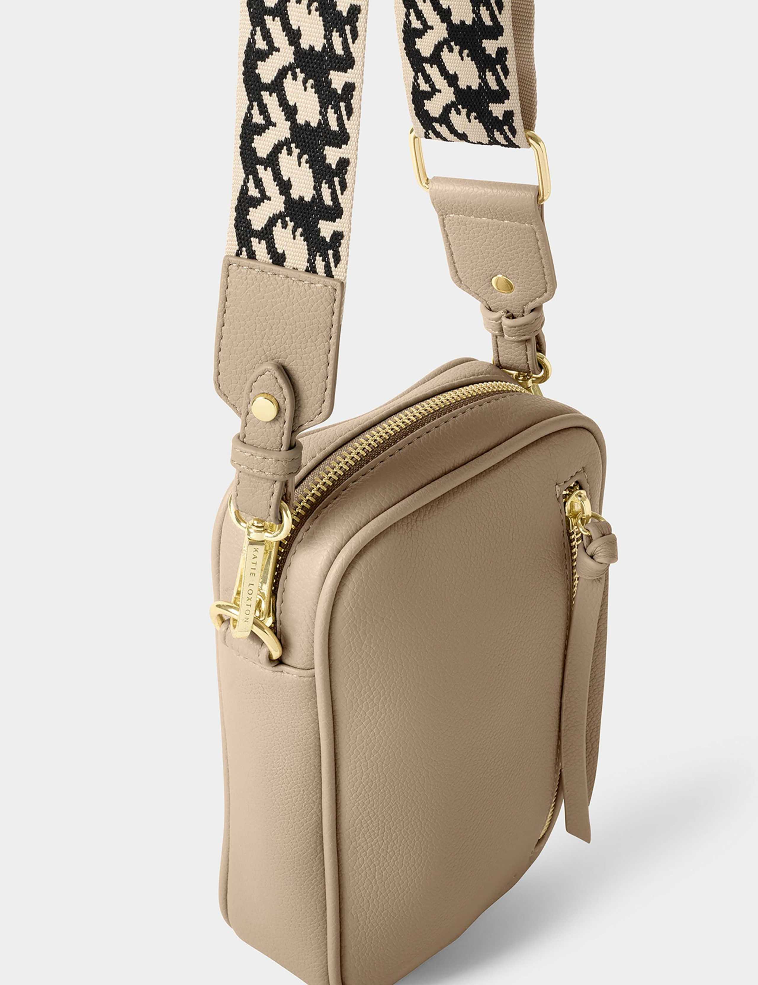 Katie Loxton faux leather cross body bag personalisable - British product