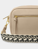 Katie Loxton personalised faux leather cross body bag, imported from the UK