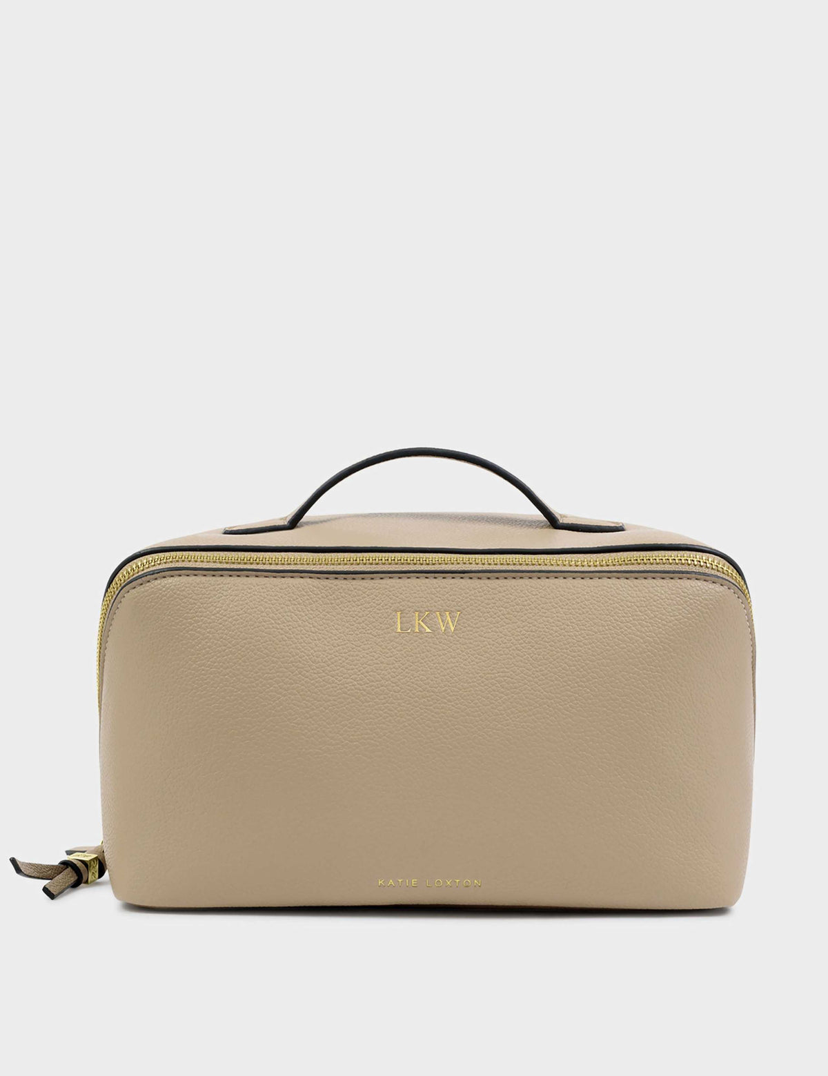 Katie Loxton personalised faux leather toiletry bag 25cm, UK version