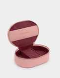 Katie Loxton personalised faux leather jewellery box 9.5x17x6, imported from the UK