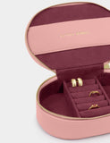Katie Loxton personalised faux leather jewellery box 9.5x17x6, imported from the UK