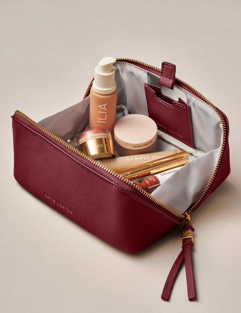 Personalised Faux Leather Make-Up Bag