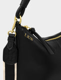 Katie Loxton personalised faux leather satchel, imported from the UK