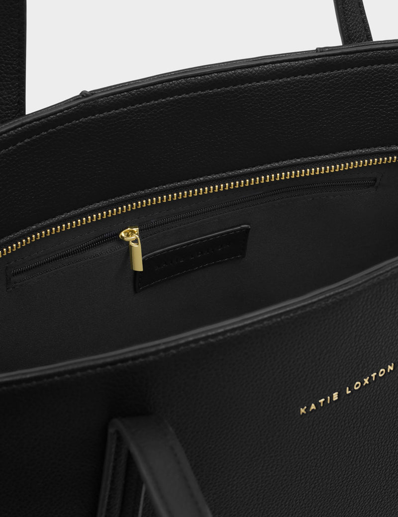 Katie Loxton personalised faux leather tote bag, imported from the UK