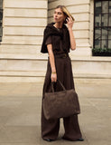 Katie Loxton weekend bag in faux suede, imported from the UK
