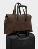 Katie Loxton weekend bag in faux suede, imported from the UK
