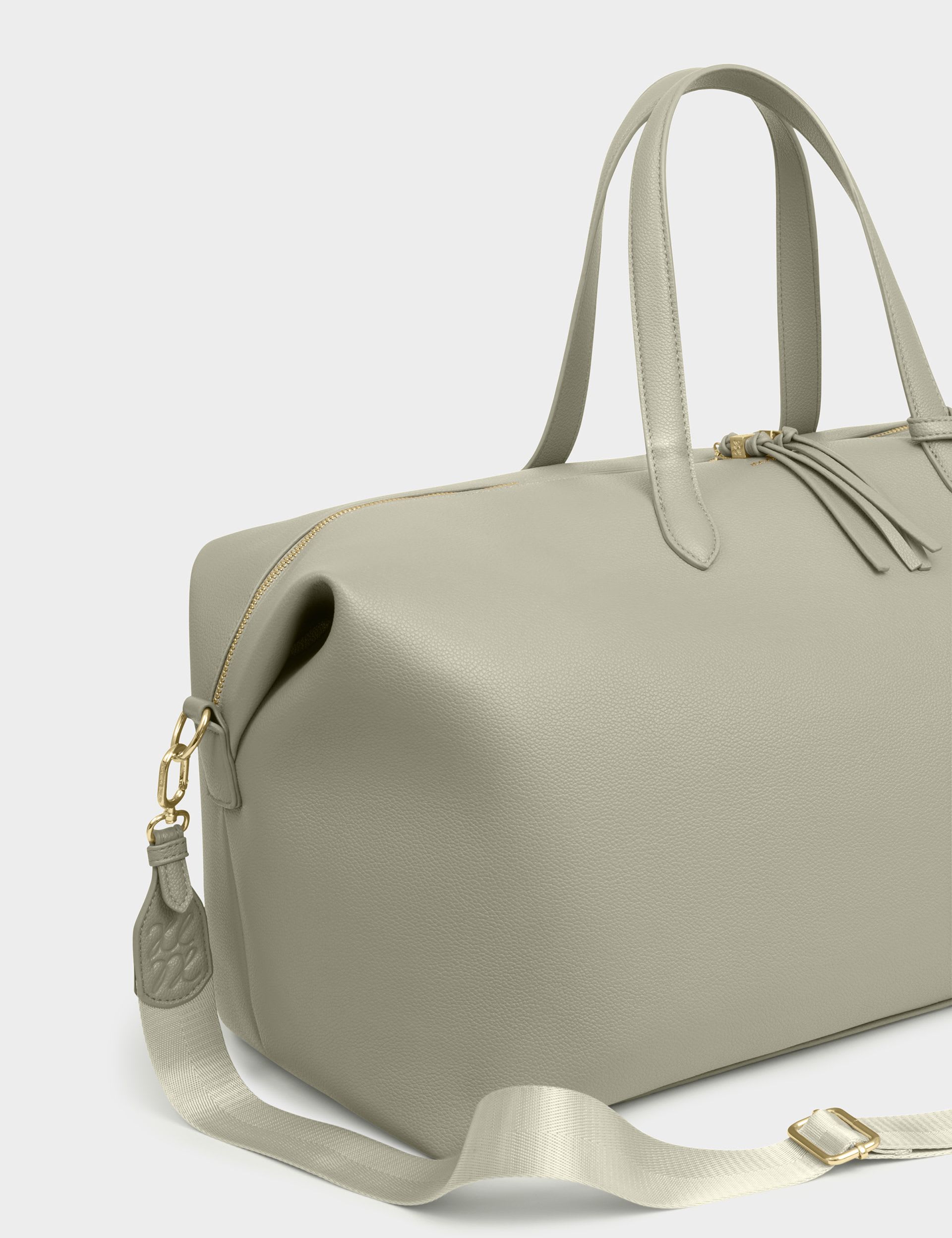Katie Loxton weekend bag personalised gold hardware, imported from the UK