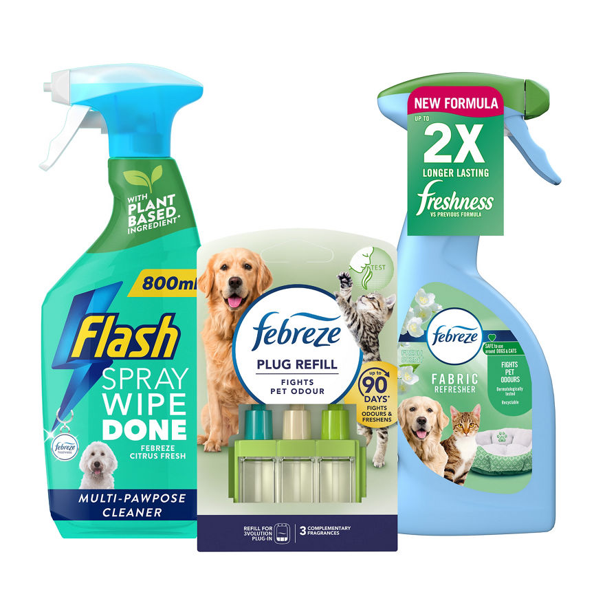 Febreze Pet Cleaning Bundle GOODS ASDA   