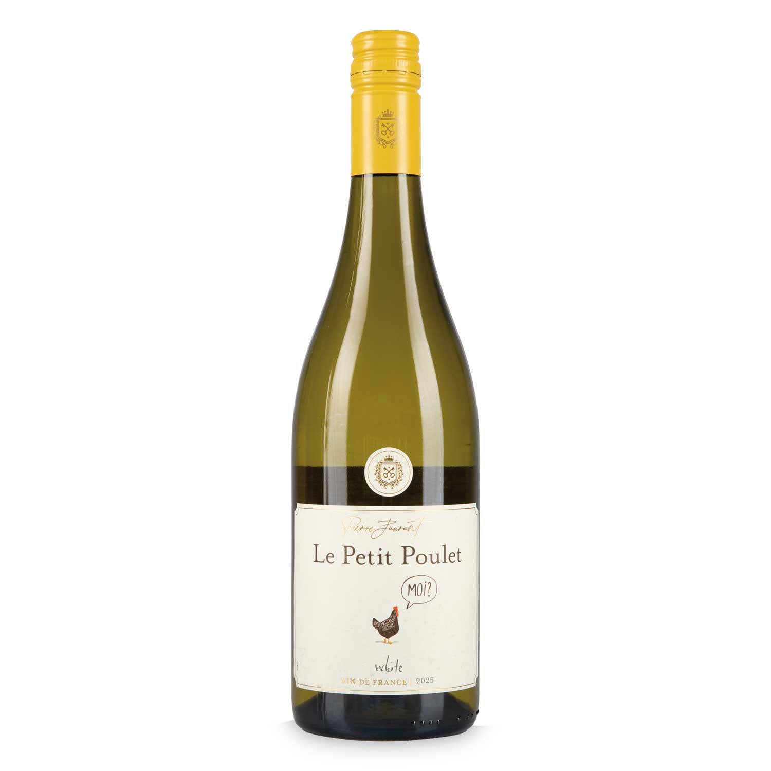 Pettit Poulet French white wine 12.5% ABV, UK version