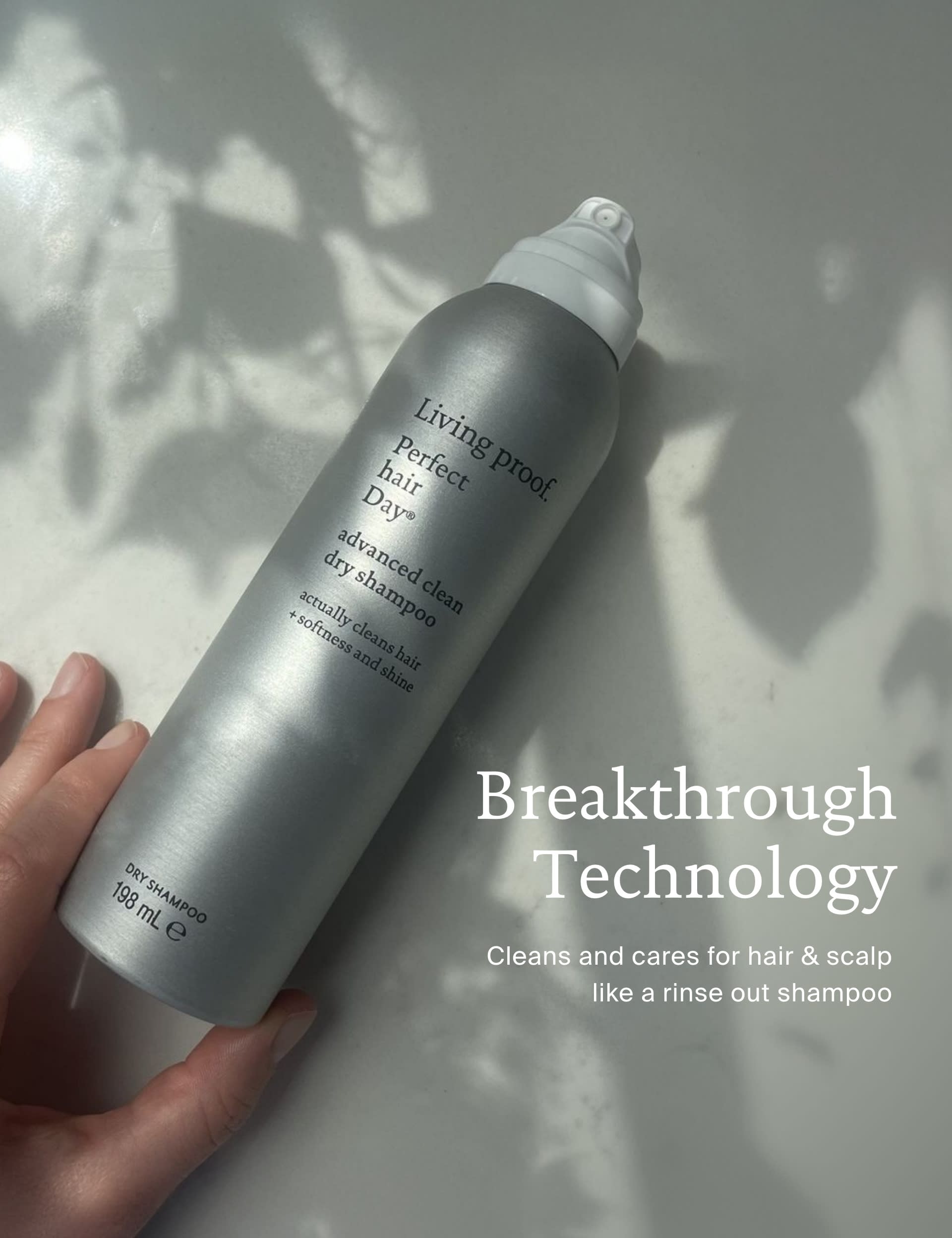 Living Proof Advanced Clean Dry Shampoo 355ml, imported from the UK