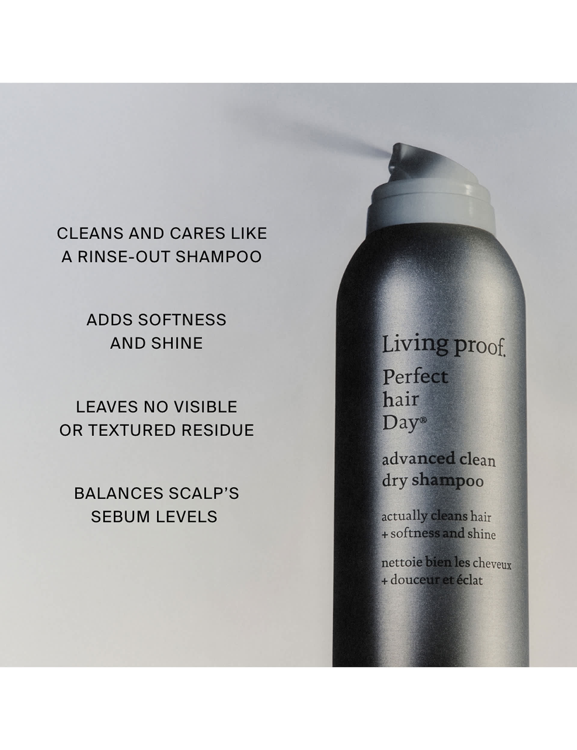Living Proof Advanced Clean Dry Shampoo 355ml, imported from the UK