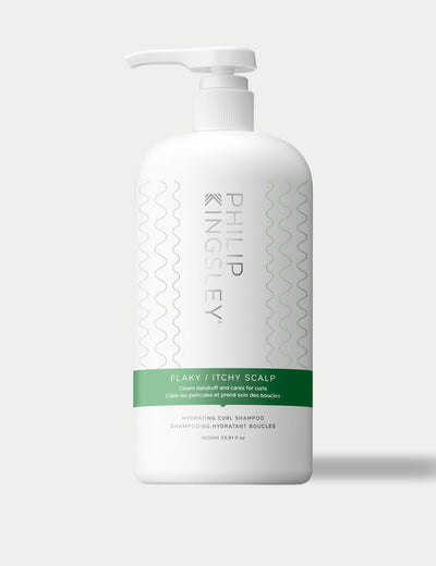 M&S Philip Kingsley Flaky/Itchy Scalp Hydrating Curl Sjampo mot flass 1000ml- Kjøp online hos McGrocer