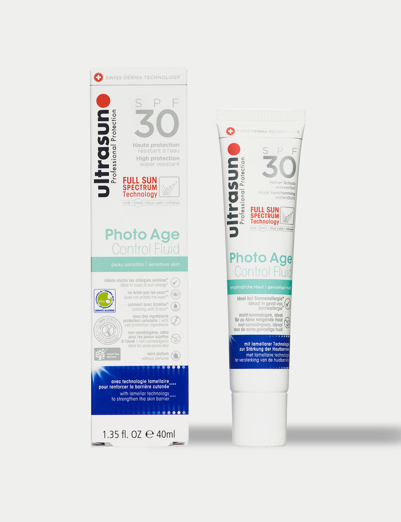 Ultrasun Photo Age Control Fluid SPF 30 40ml (British brand)