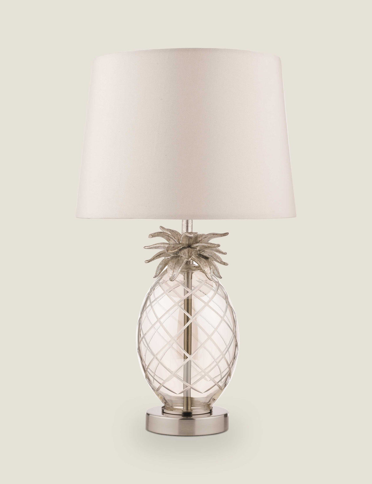 Laura Ashley pineapple glass table lamp (British brand)