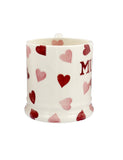 Emma Bridgewater Mummy mug pink hearts, UK version