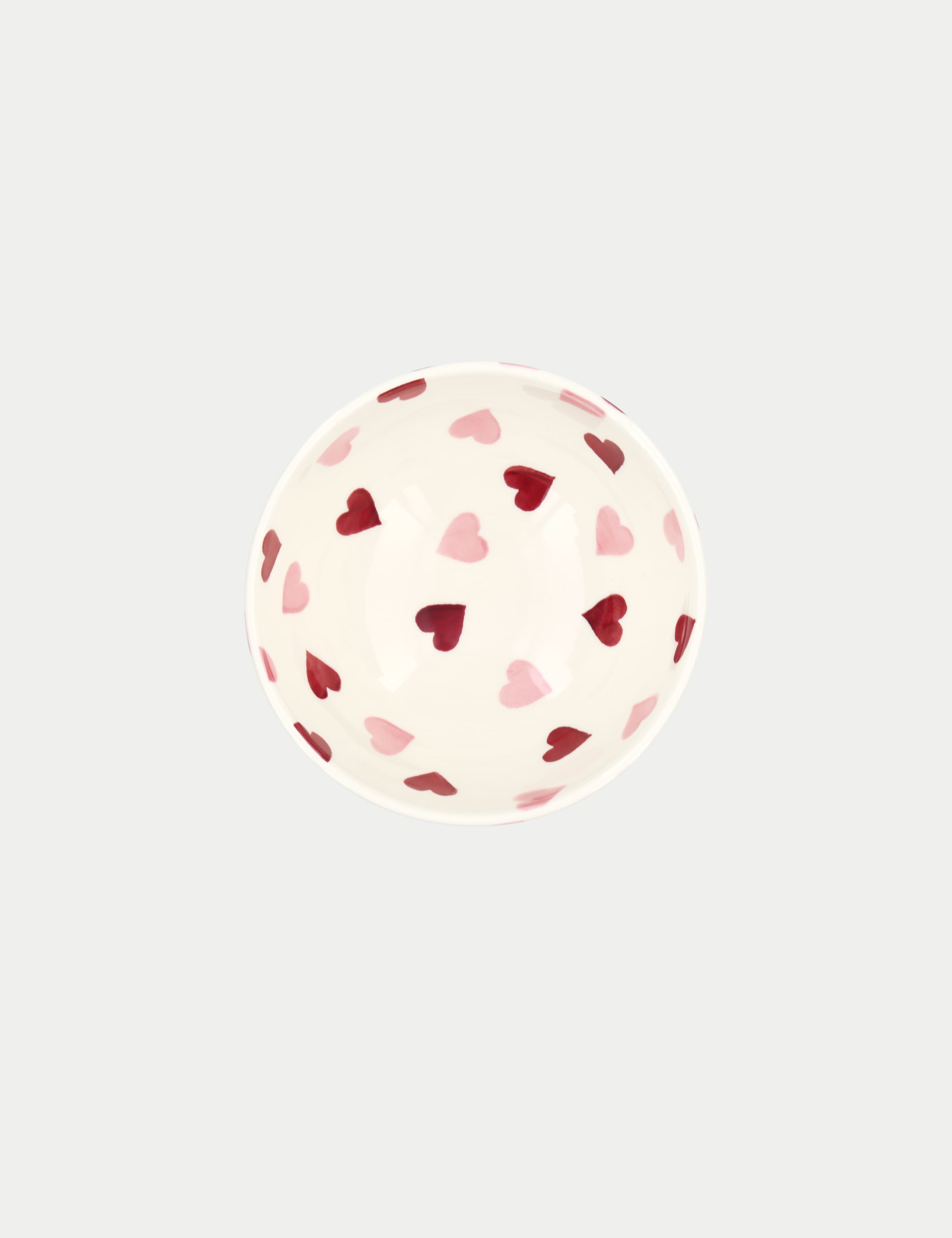 Emma Bridgewater pink hearts nibble bowl, UK version