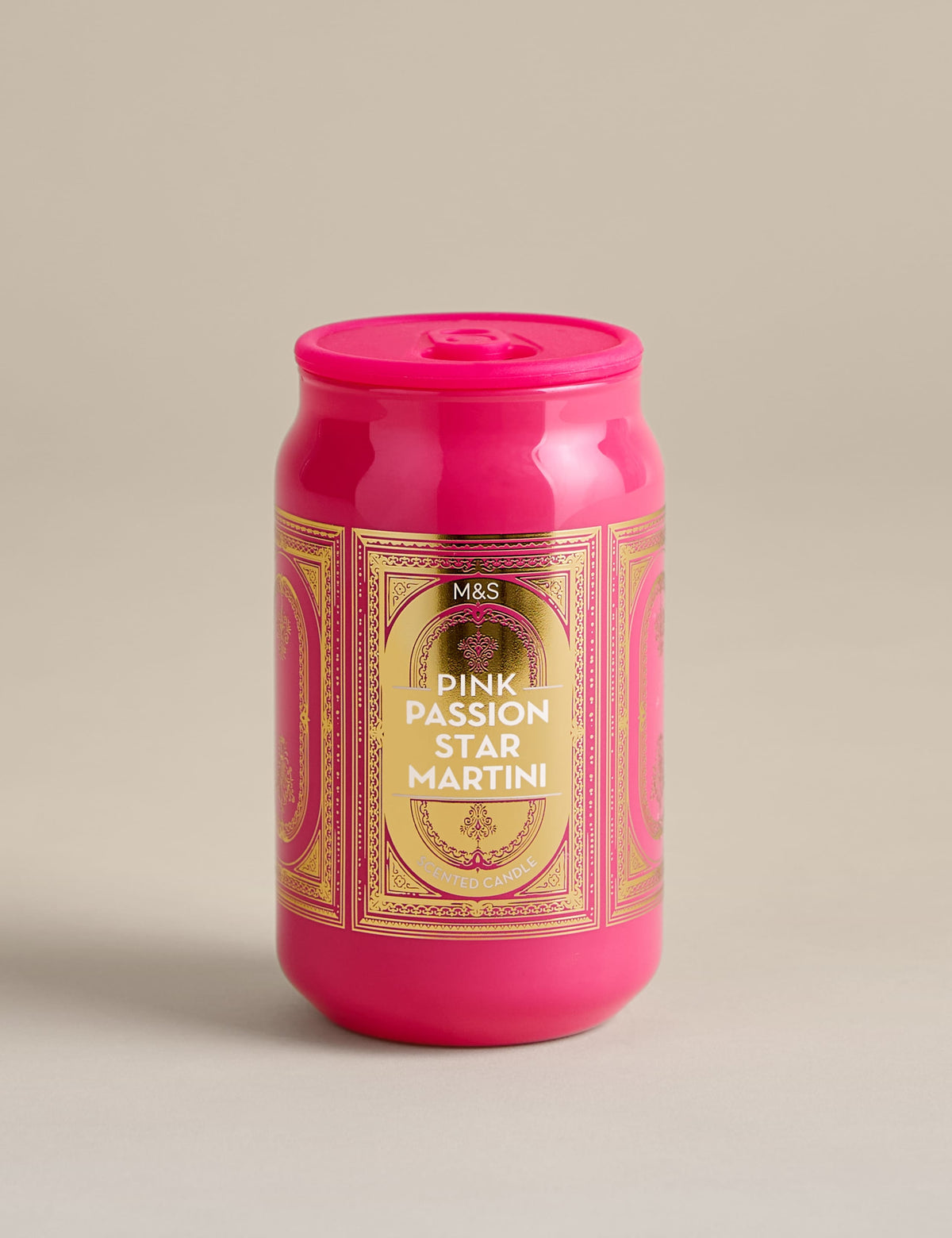 Pink Passion Star Martini scented candle - British product
