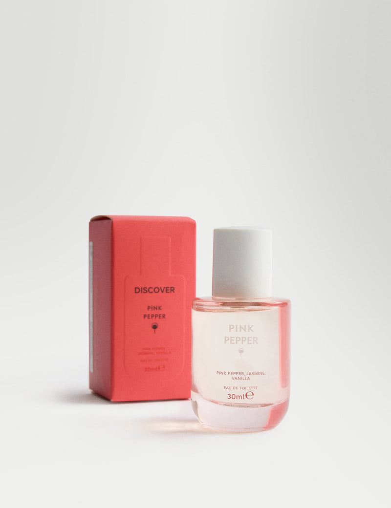 Pink Pepper Eau de Toilette 30ml, imported from the UK