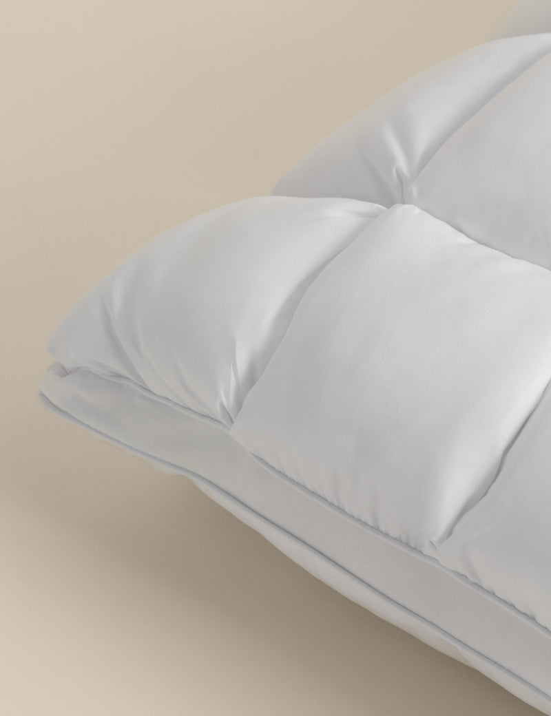 Pintuck Cloud Medium pillow, imported from the UK