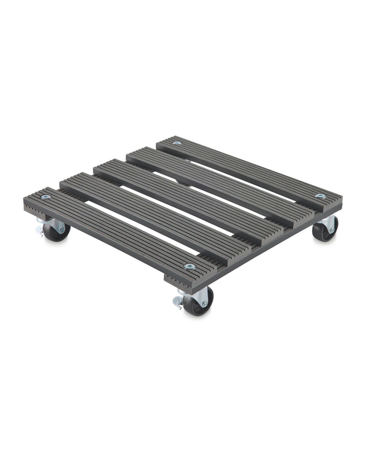 Rolling Plant Caddy - Grey or Brown, Round or Square