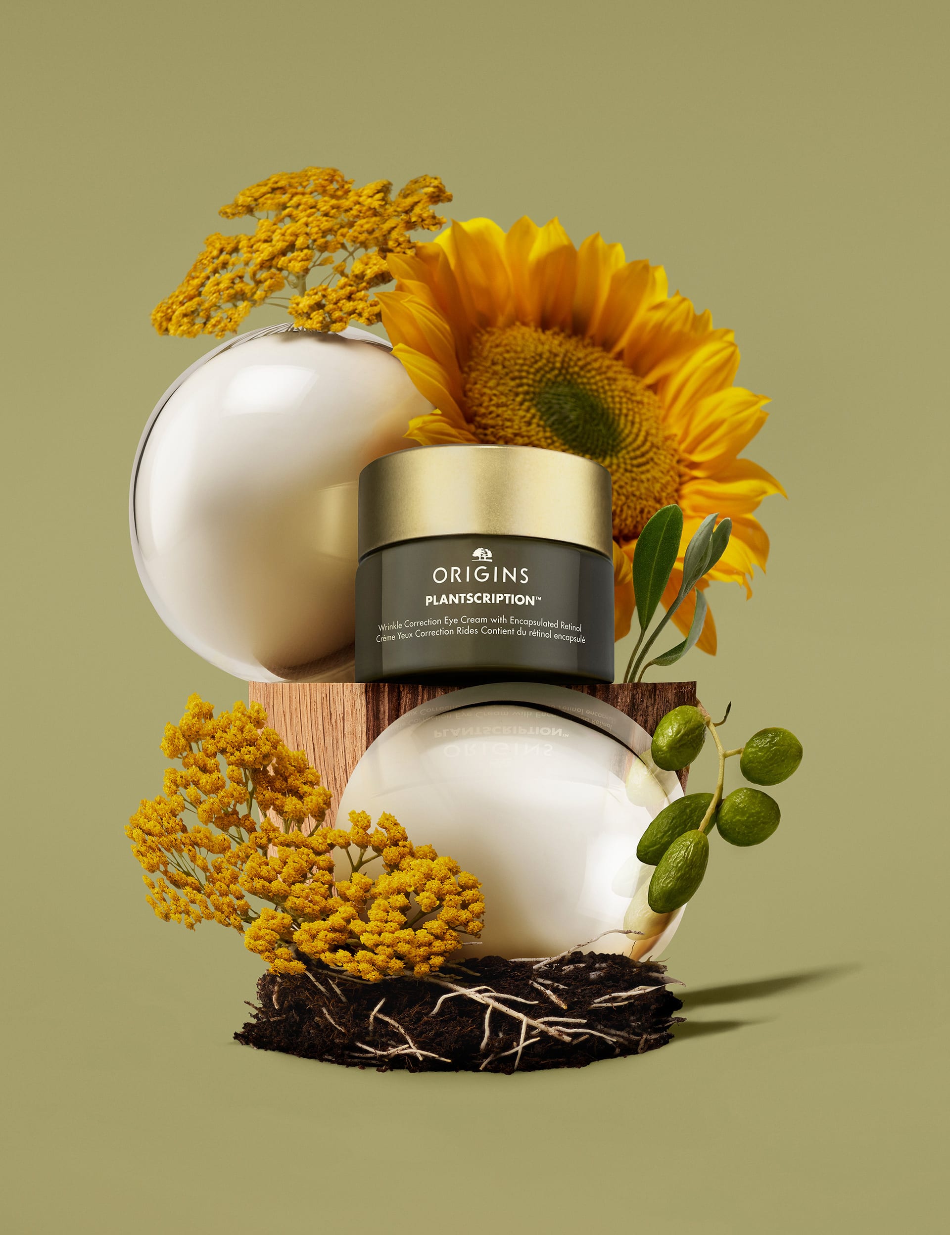 Plantscription Wrinkle Correction Eye Cream with Encapsulated Retinol 15ml, imported from the UK