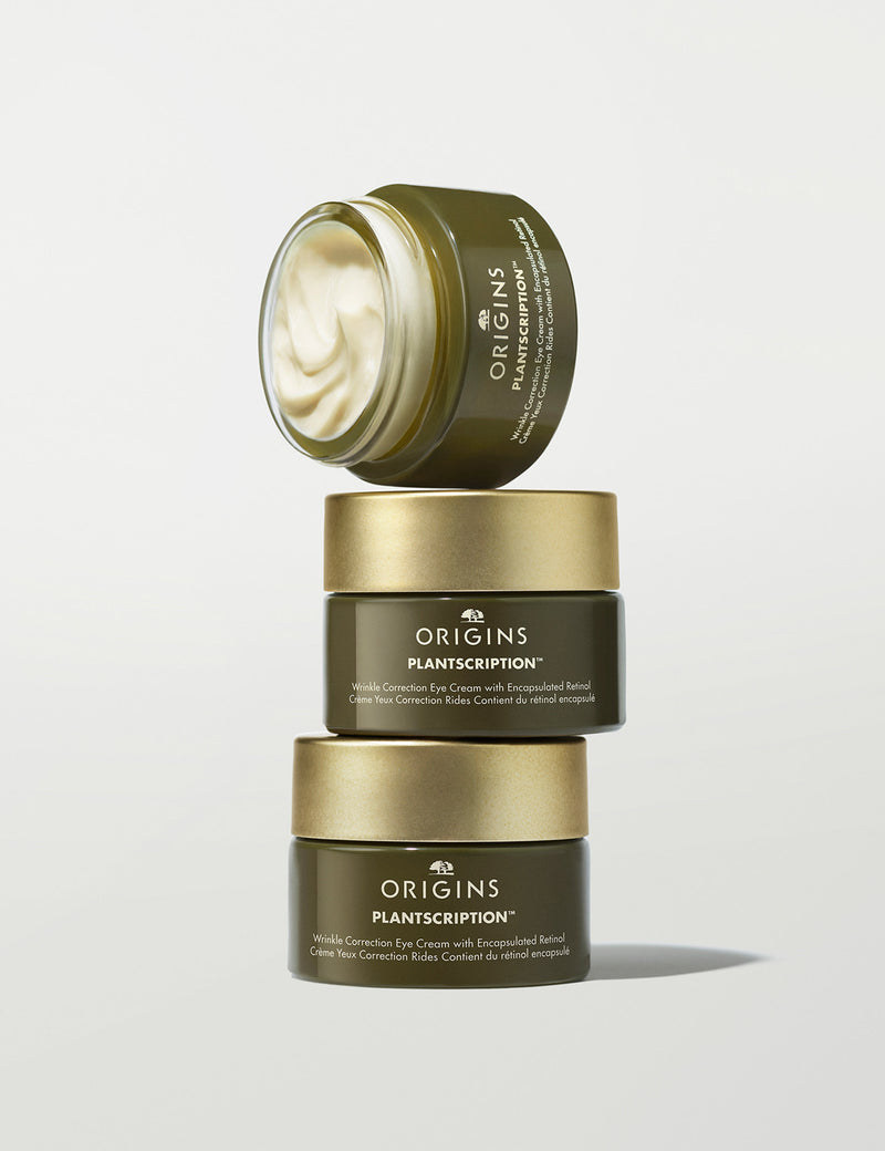 Plantscription Wrinkle Correction Eye Cream with Encapsulated Retinol 15ml, imported from the UK