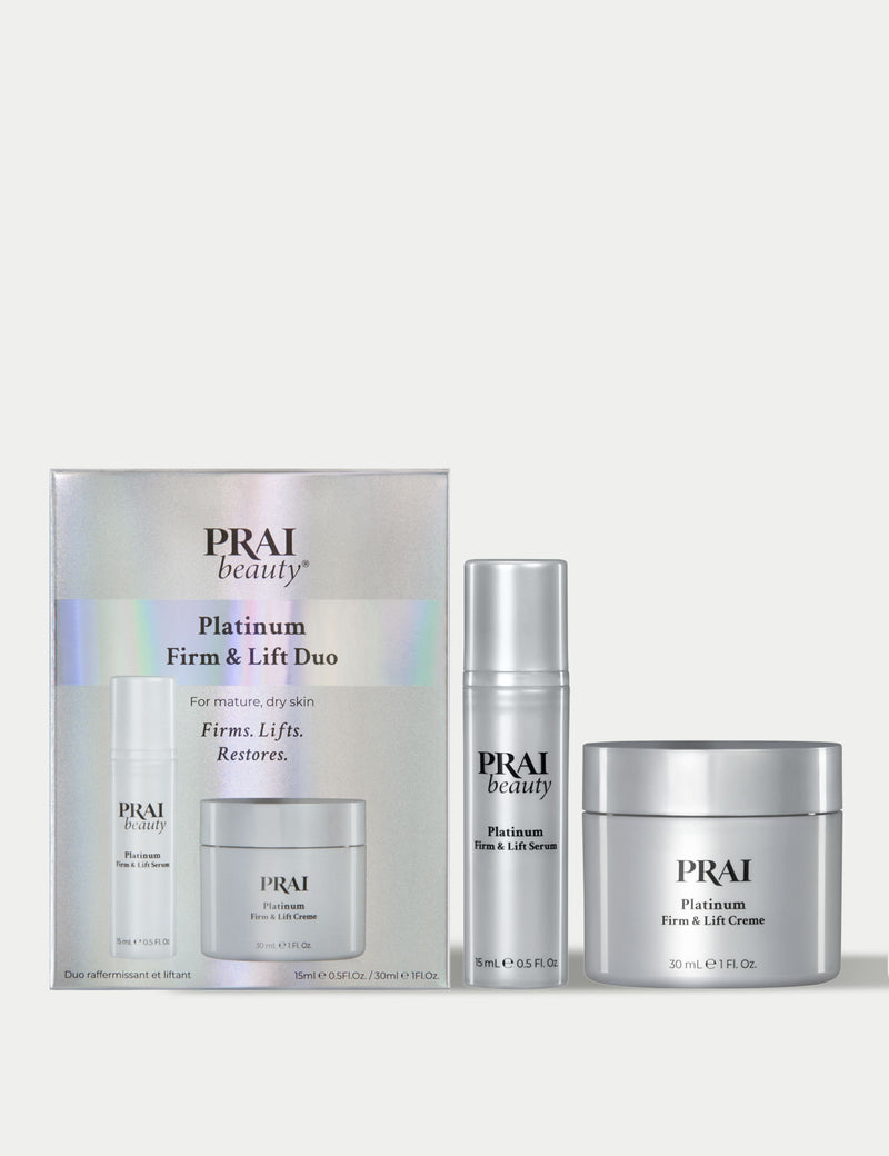 Platinum Firm and Lift skincare duo, UK version