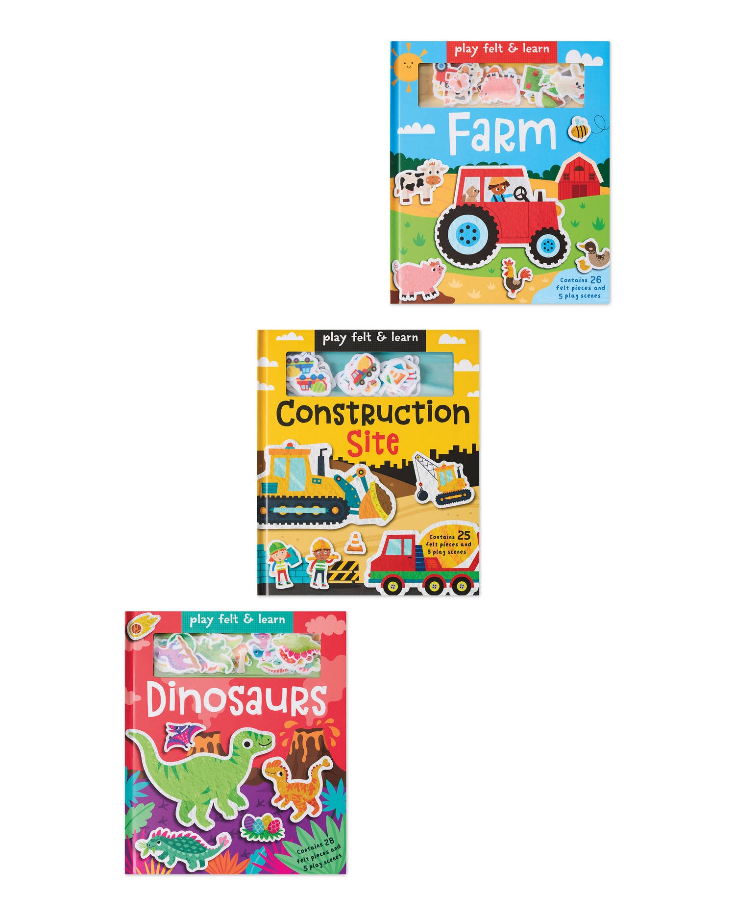 Felt activity book Play Felt Learn, imported from the UK