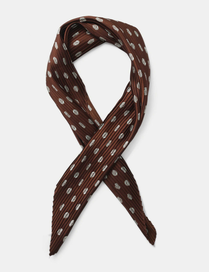 TP Plisse Polka Dot scarf (British brand)