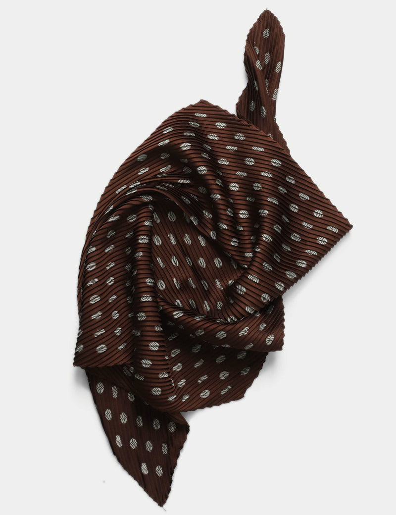 TP Plisse Polka Dot scarf (British brand)