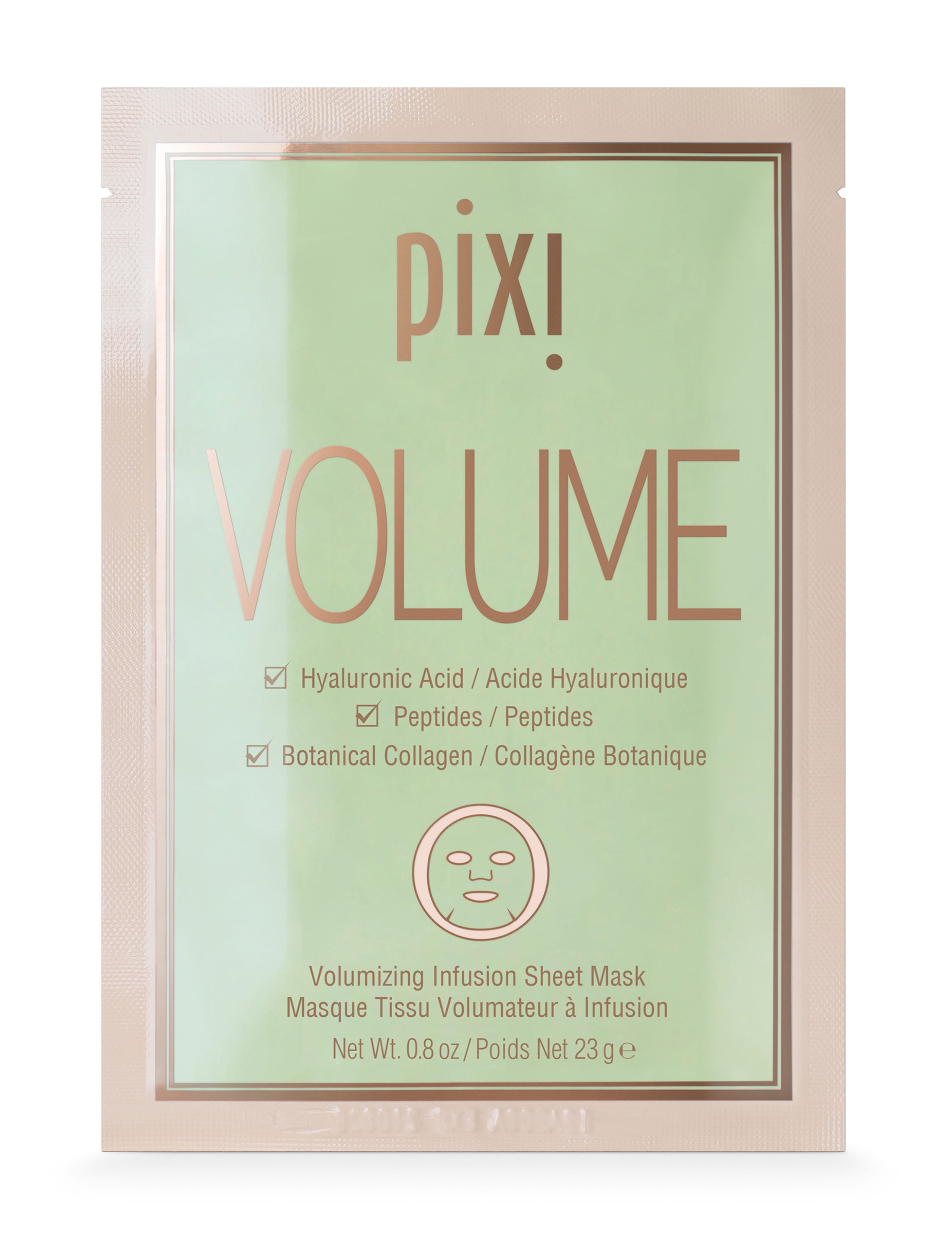 sheet mask collagen boost 3 pack 23g each, imported from the UK
