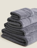 Plush Egyptian cotton towel with 800 GSM, imported from the UK