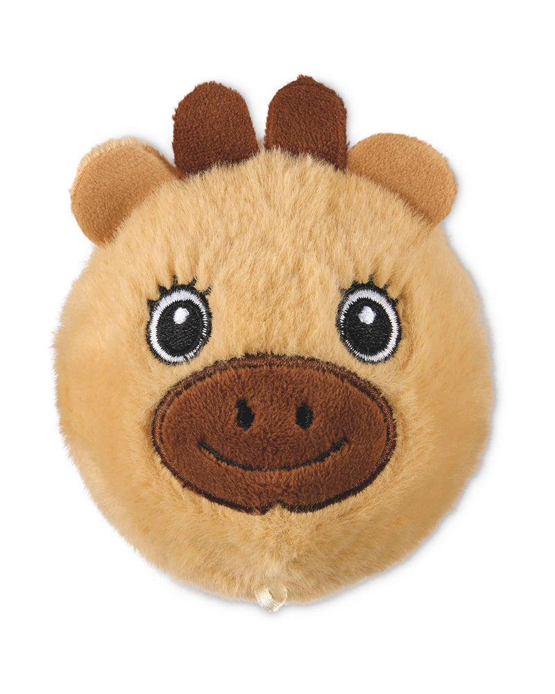 Plush Ball (7.5 cm) - Pig, Cow, Bird, Monkey, Octopus or Giraffe