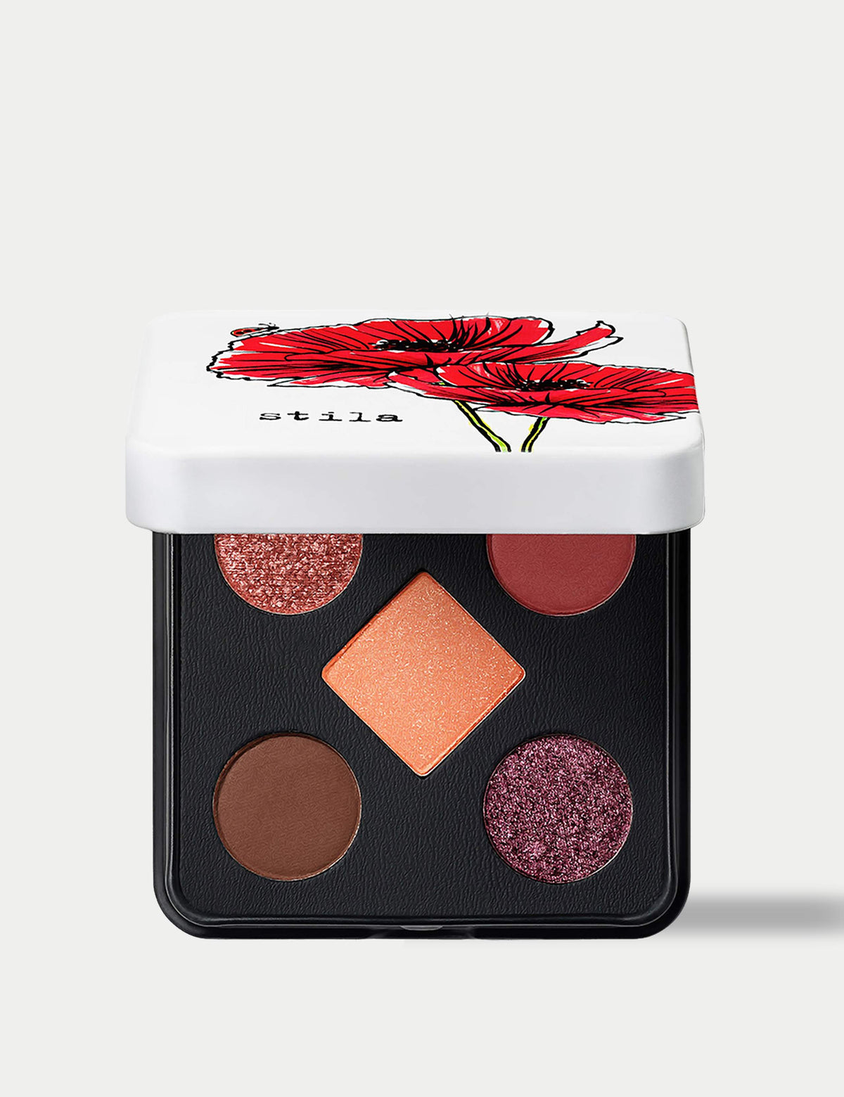 Stila Pocket Play Berry Bouquet eyeshadow palette, imported from the UK