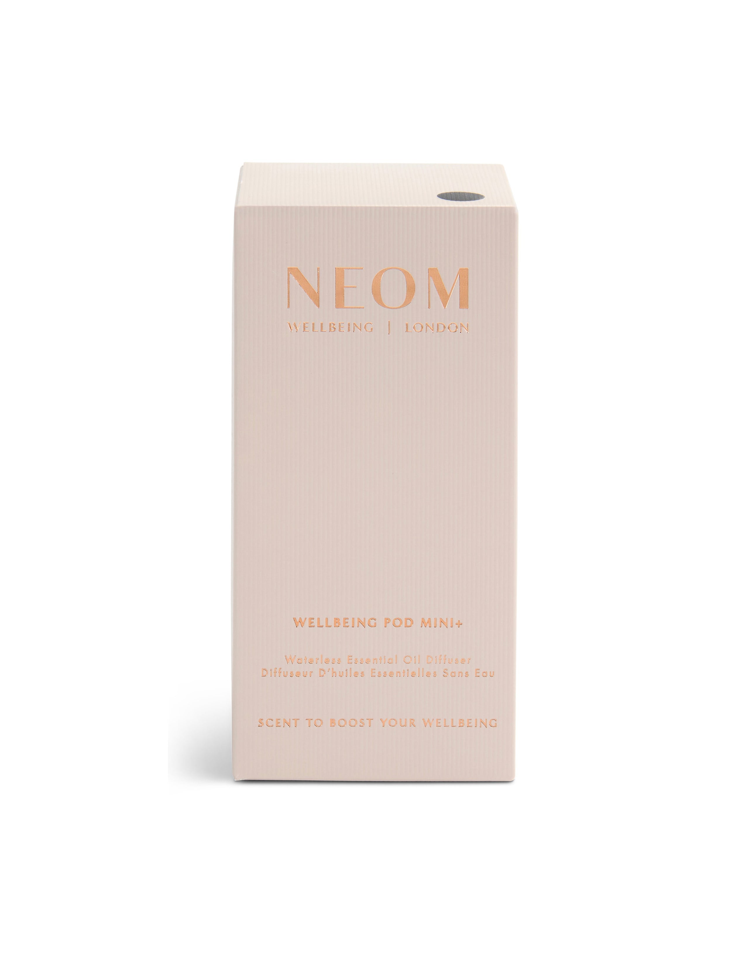 NEOM Pod Mini+ essential oil diffuser, imported from the UK