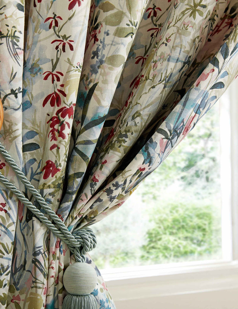 Laura Ashley Pointon Eyelet Curtains, imported from the UK
