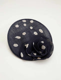 Phase Eight polka dot fascinator, imported from the UK