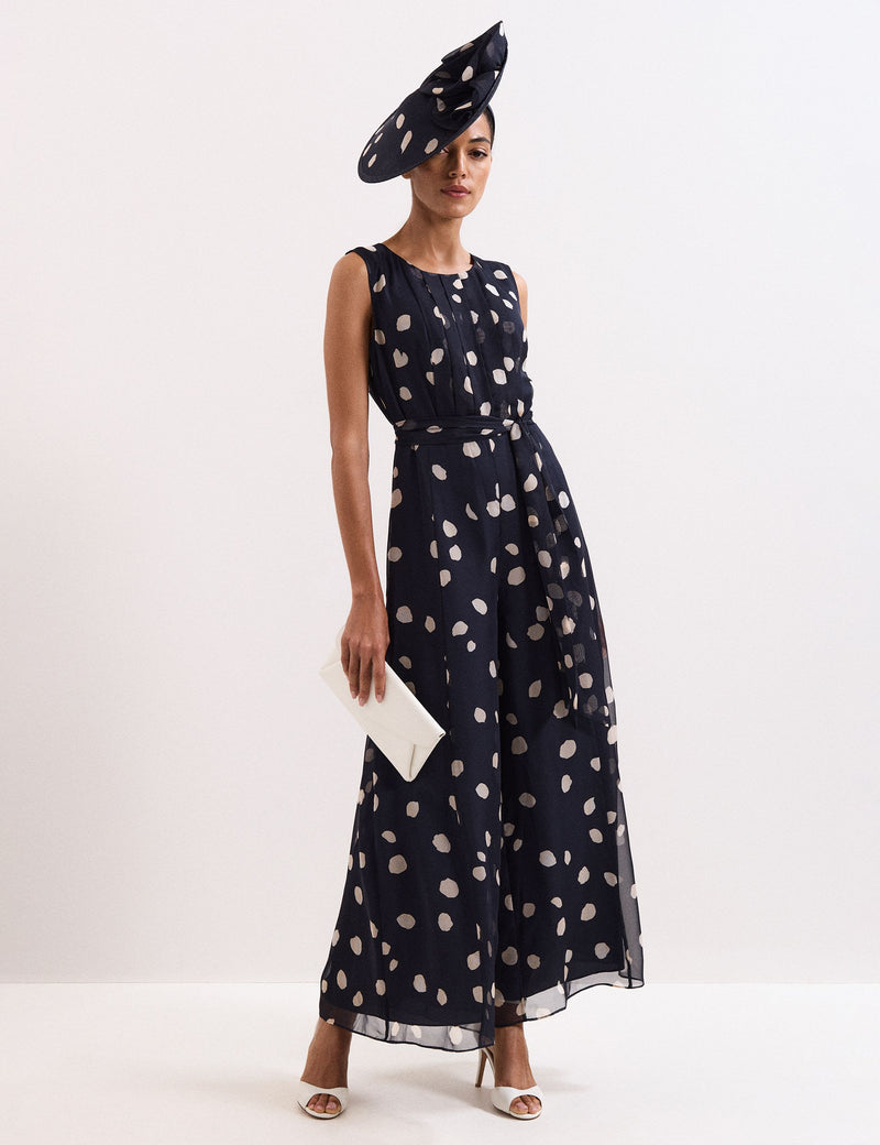 Phase Eight polka dot fascinator, imported from the UK