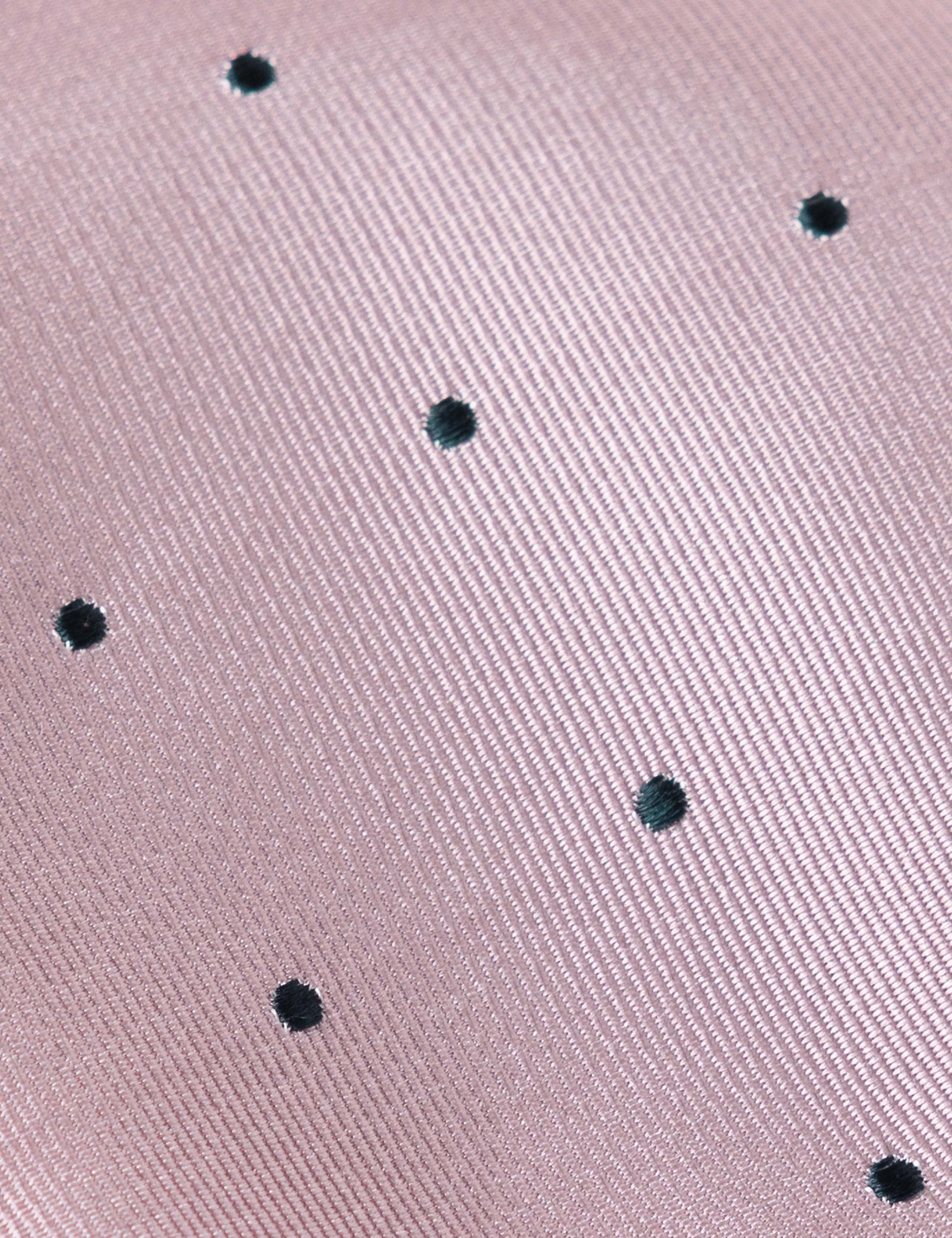 Hawes & Curtis polka dot pure silk tie 8cm - British product