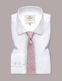 Hawes & Curtis polka dot pure silk tie 8cm - British product