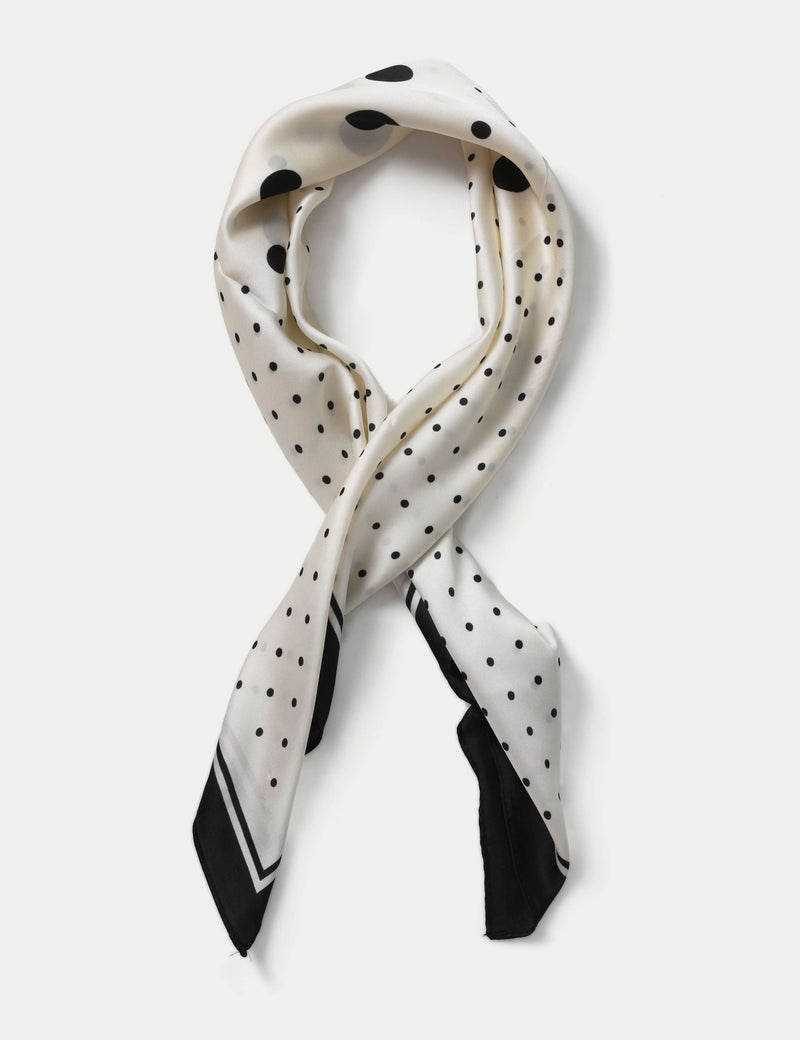 TP Polka Dot Scarf polyester - British product