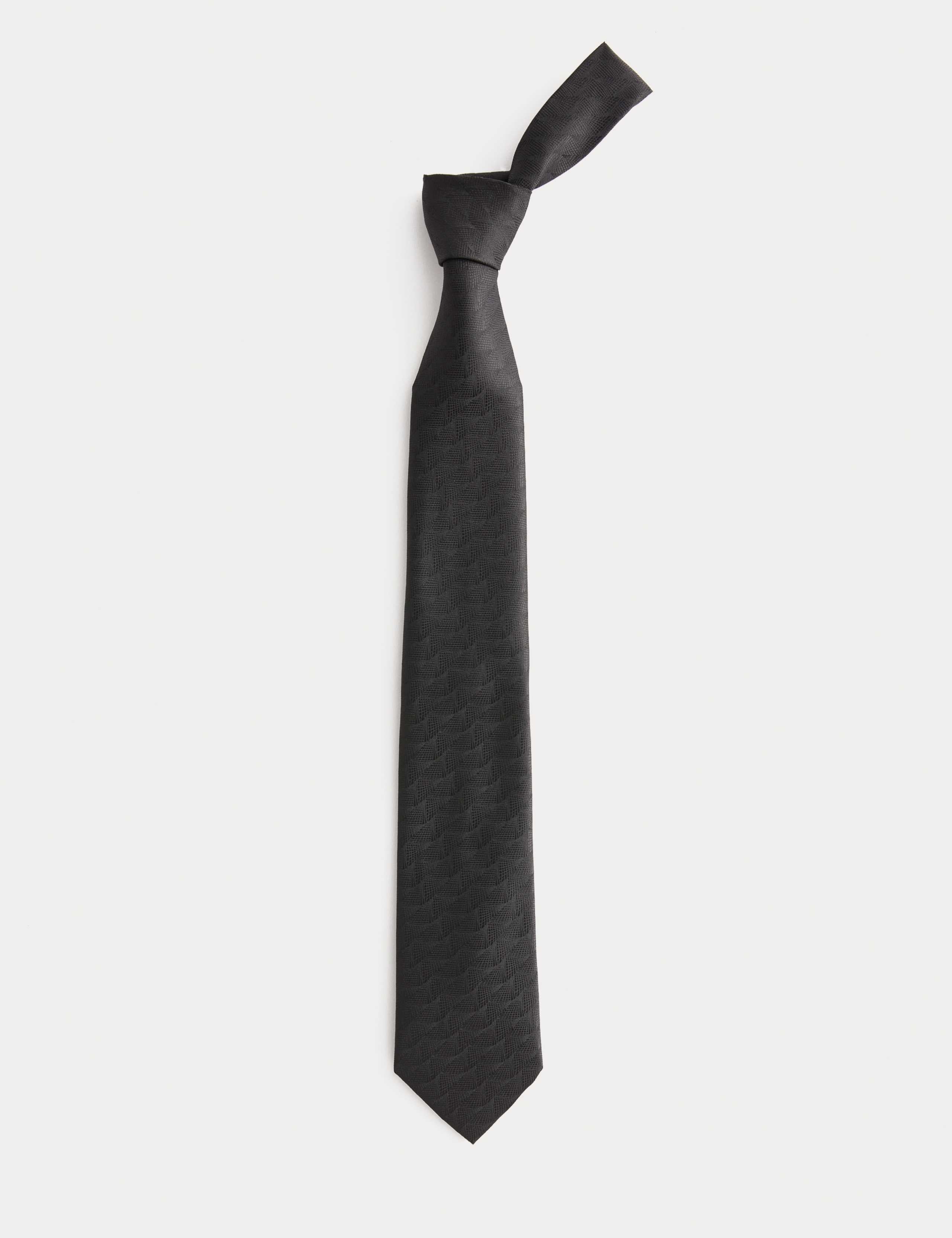 M&S polyester textured fan tie for men, UK version