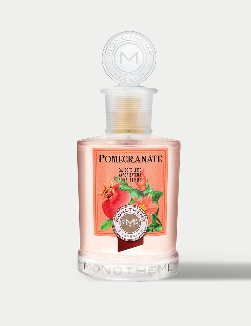 Pomegranate scented eau de toilette 100ml, imported from the UK