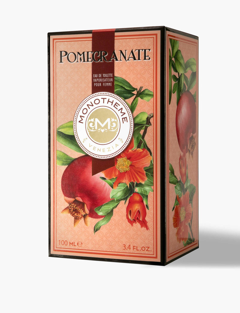 Pomegranate scented eau de toilette 100ml, imported from the UK