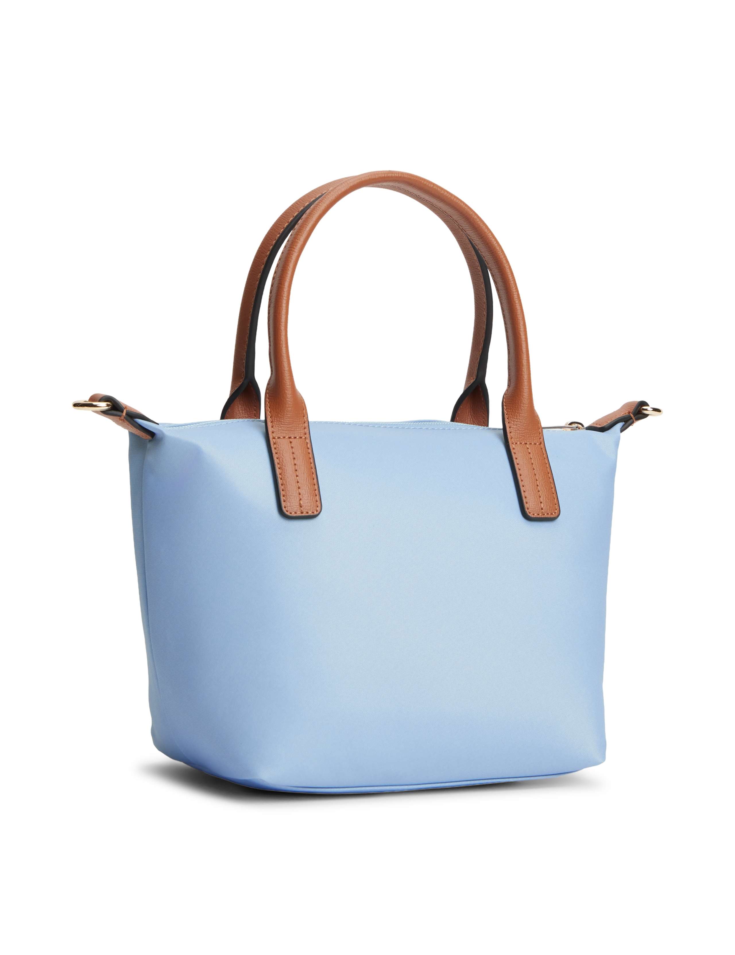 Tommy Hilfiger Popette Mini Tote Bag contrast design (British brand)