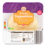 Bilash poppadoms, British snack (British brand)