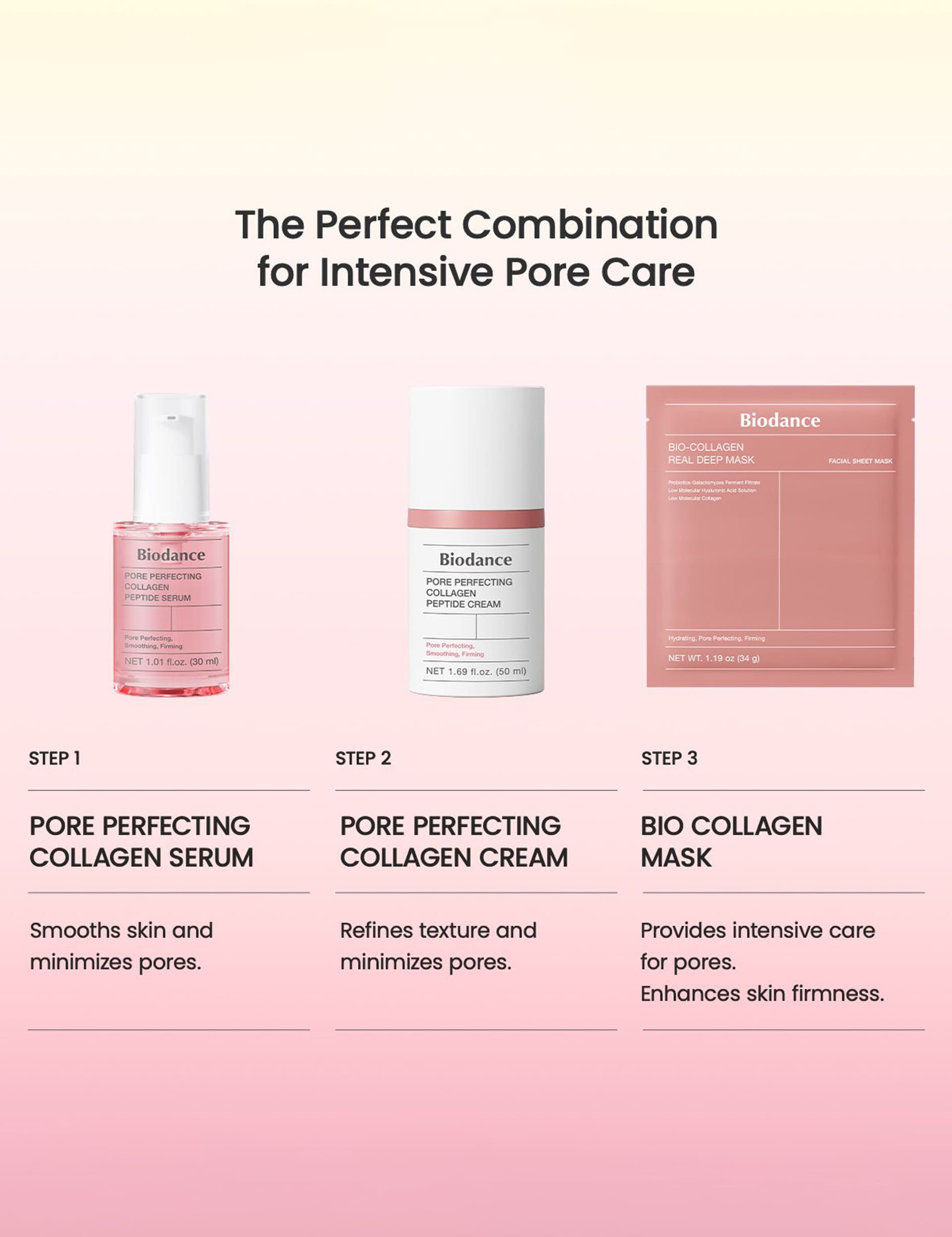 Collagen peptide pore perfecting cream 50ml - British product