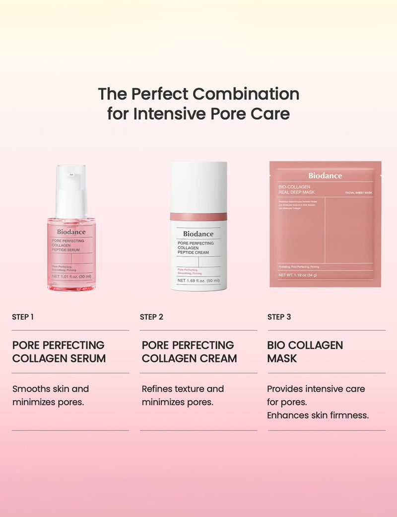Collagen peptide pore perfecting cream 50ml - British product